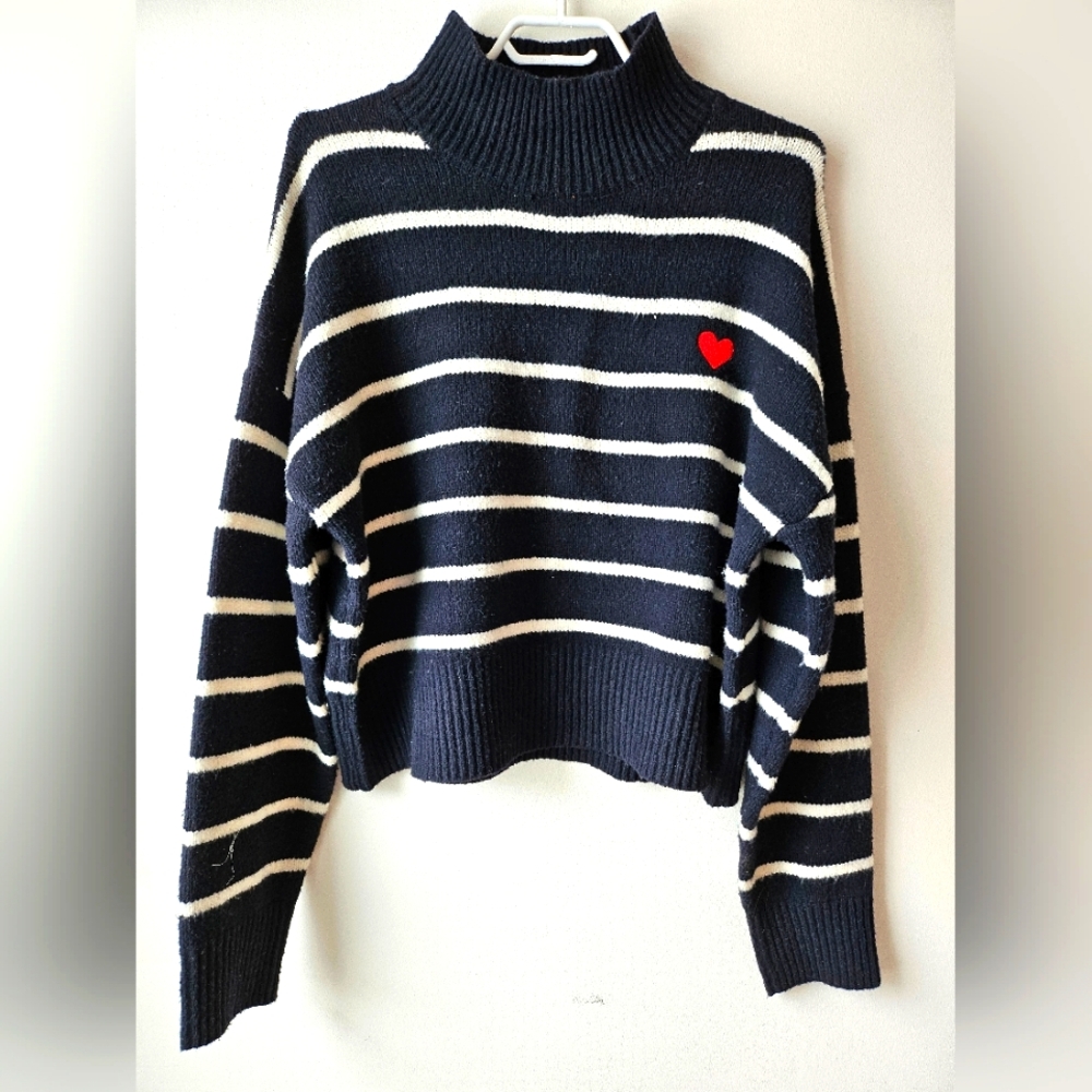Cropped sweater NWOT-XL